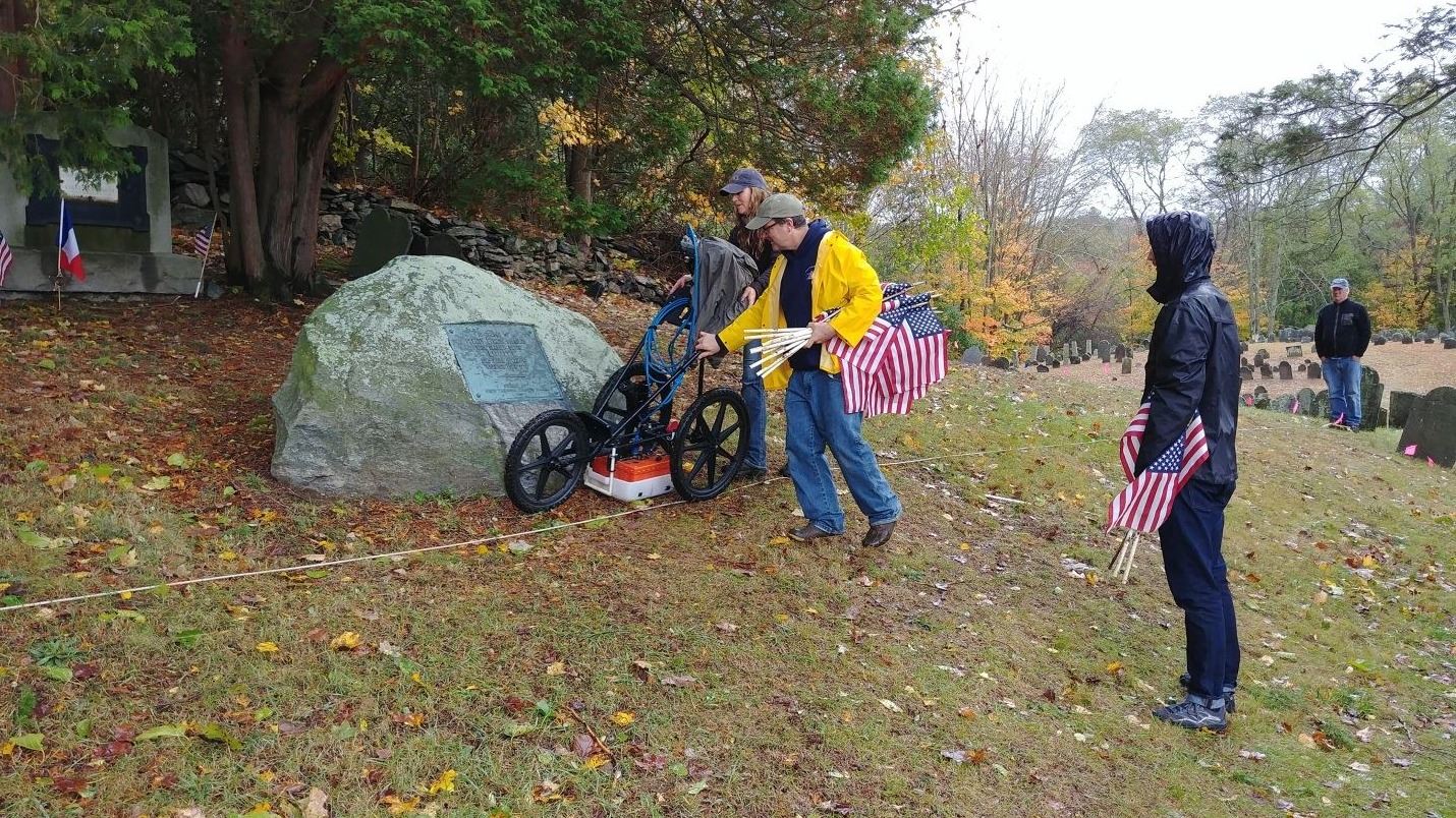 Norwichtown Cemetary Radar Survey1